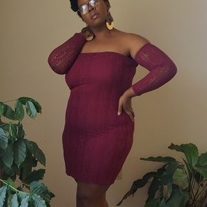 Fashion Nova Curve Plus size Sleeveless Lace Dress